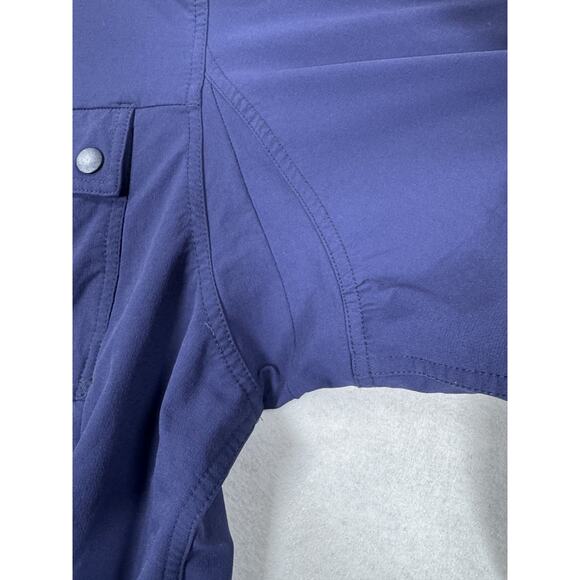 Duluth Trading Company  Flexpedition Long Sleeve Shirt Jacket Men's XXL Blue - Picture 10 of 11